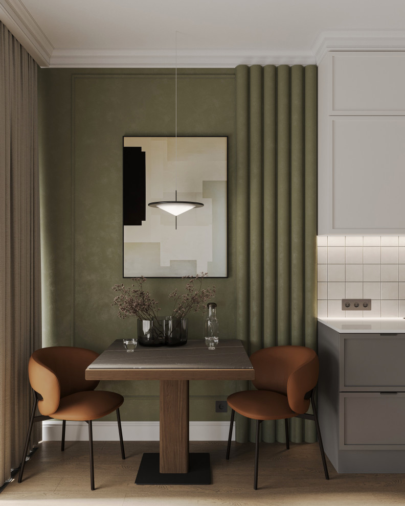 Маленькая студия 34,4 кв.м., жк Wellton Towers