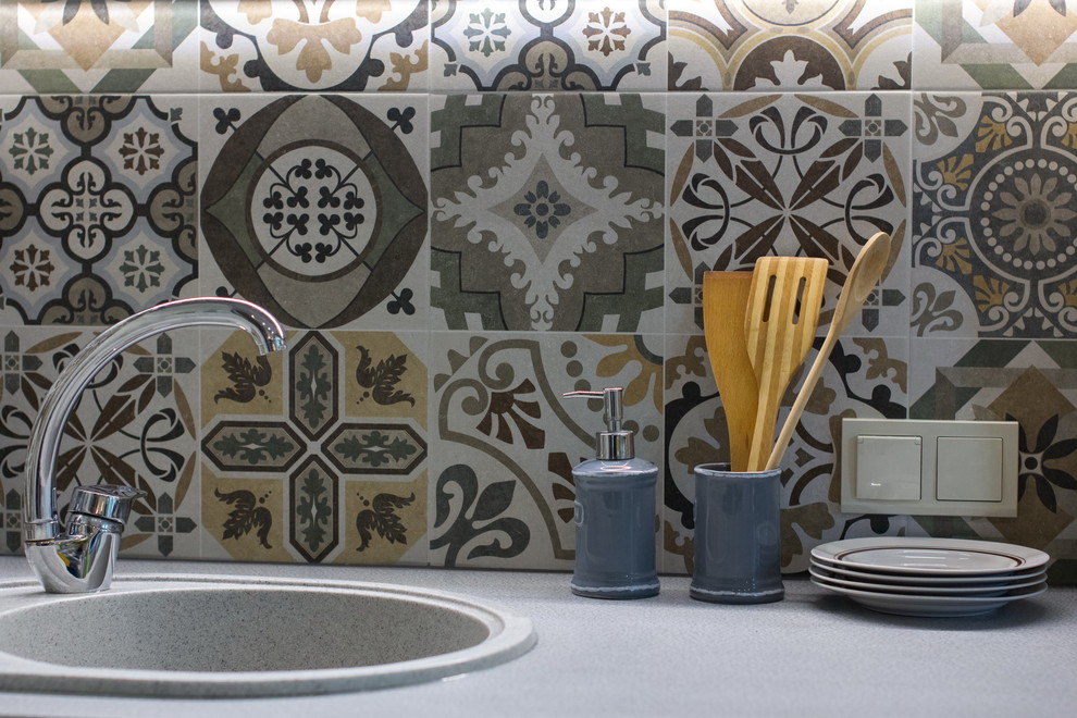 Дизайн интерьера кухни "Дыхание весны"