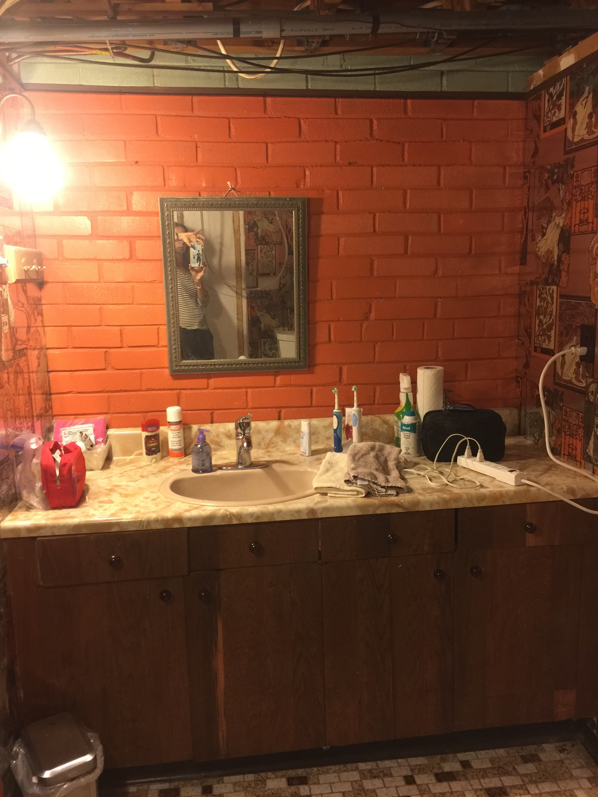 Basement Renovation: Laundry Room&Bathroom
