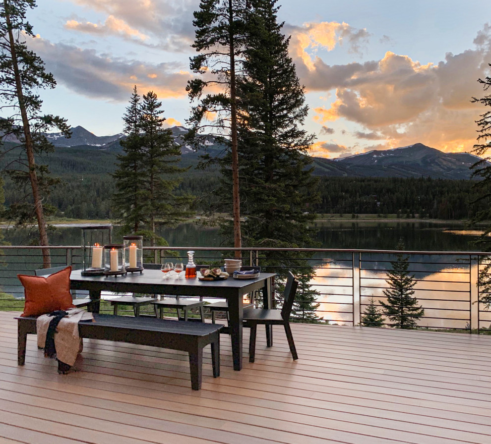 Design ideas for a country deck in Denver.