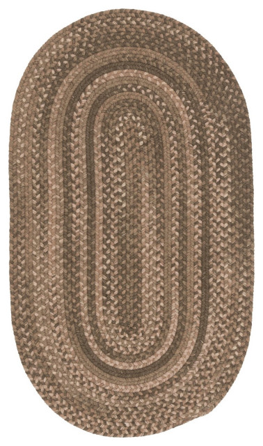 Colonial Mills Westcott Braided Rug, 7X9 - Farmhouse - Area Rugs - by ...