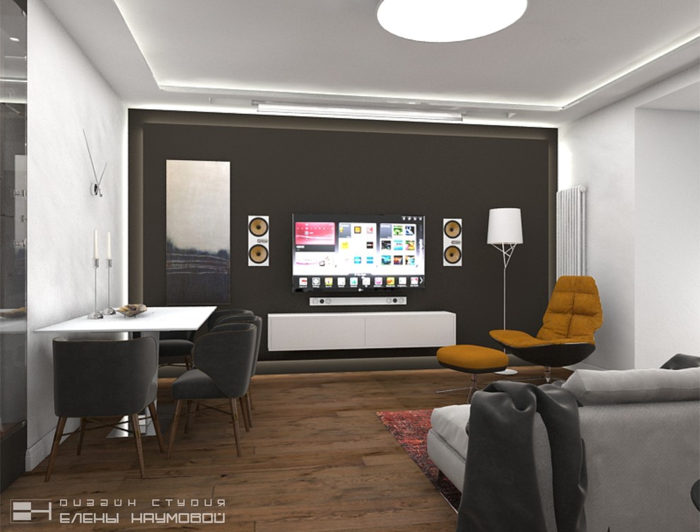 Проект 03 | Квартира для молодого отца с дочкой  | общая площадь 93 кв.м.