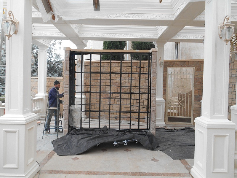 Изготовление мобильного фонтана с фитомодулем.