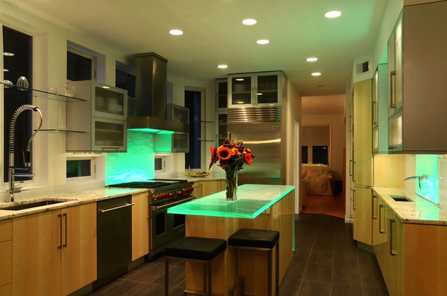 Glass and Light - Contemporary - Kitchen - Other - by Bryce and Doyle ...