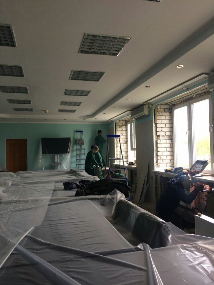 Ремонт Конференц Зала в ТК "Майский"