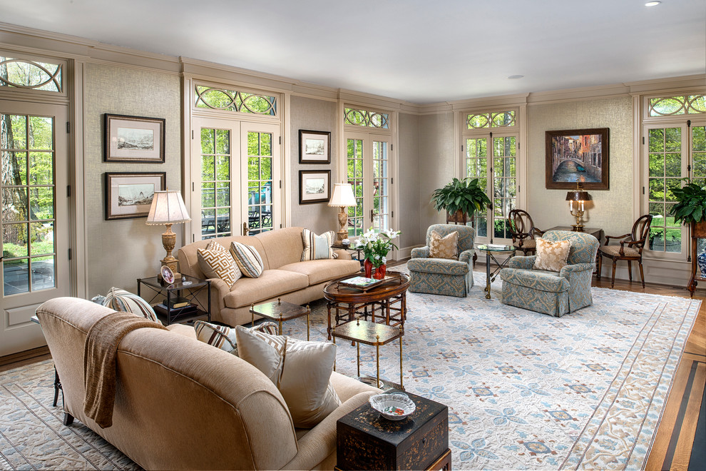 French Country Estate - French Country - Living Room - New York - by ...
