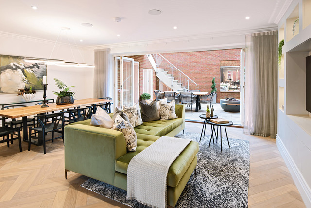 Aubury Place moderne-dagligstue