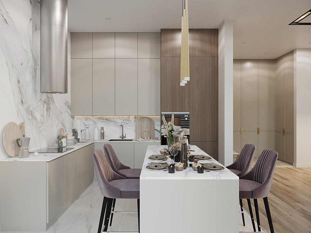 Дизайн- проект Бульвар Ибрагимова 94 кв.м