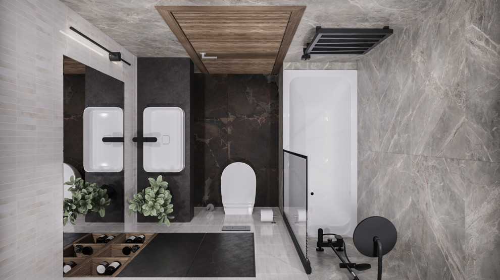 Гостевой санузел 3-й этаж