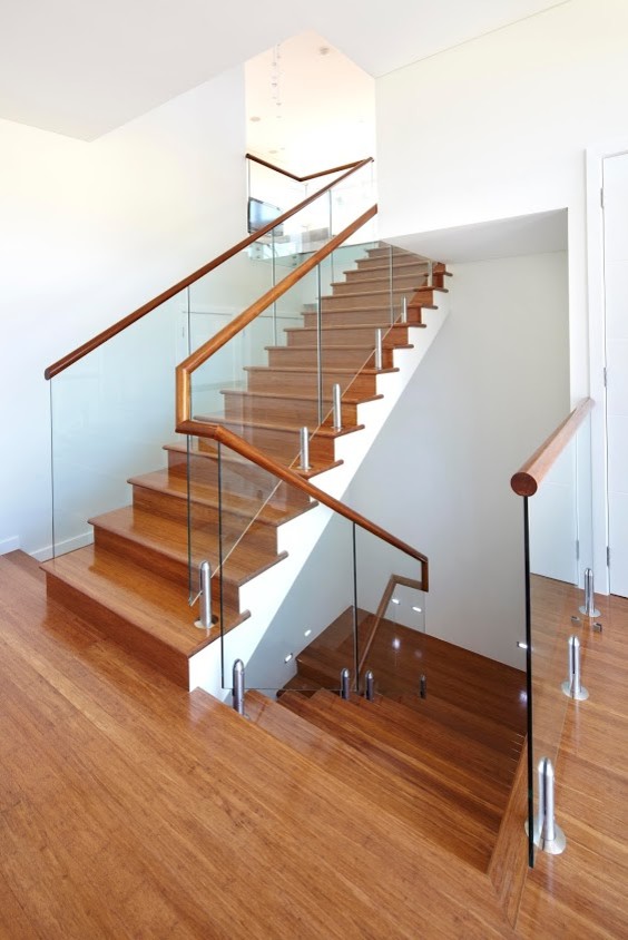 This is an example of a contemporary staircase in Melbourne.