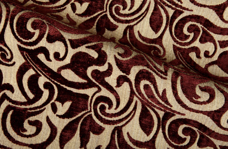 Maori Upholstery in Eggplant