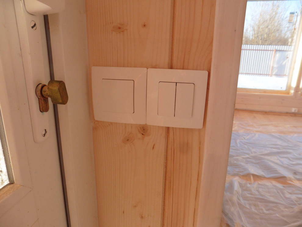 Монтаж электрики в кабель канале