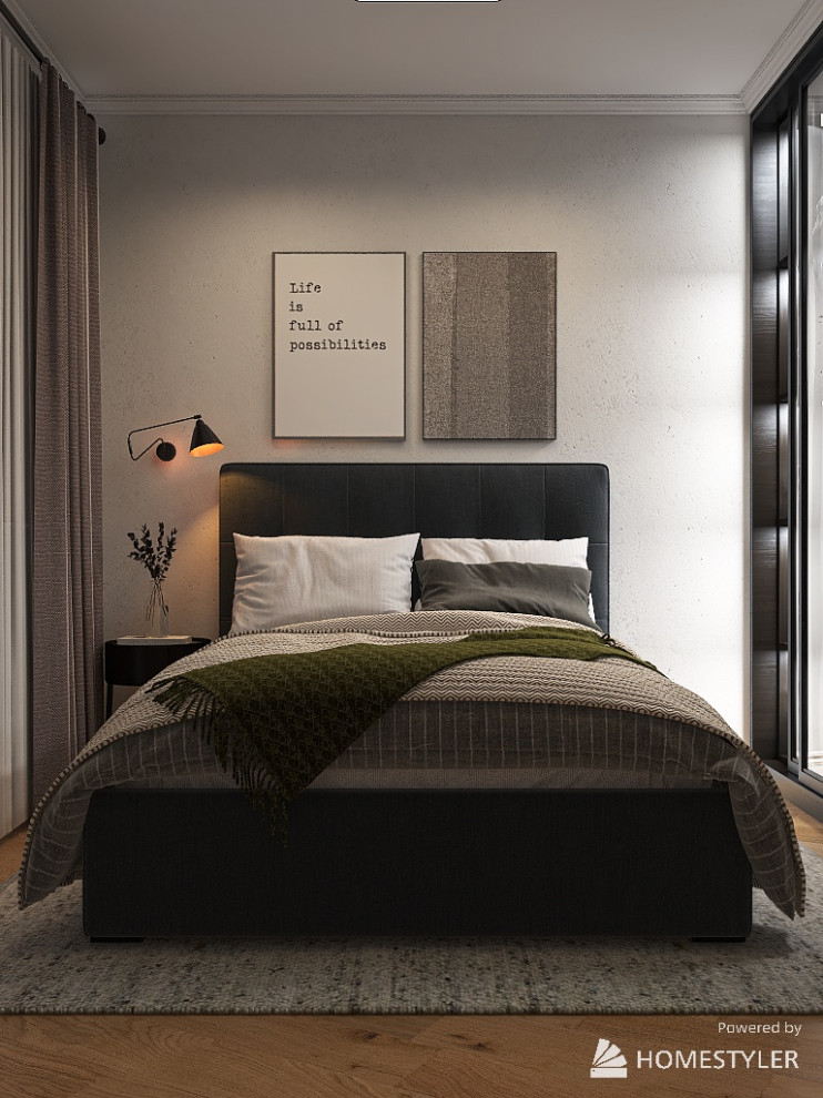 Двухкомнатная квартира,  35 кв.м.