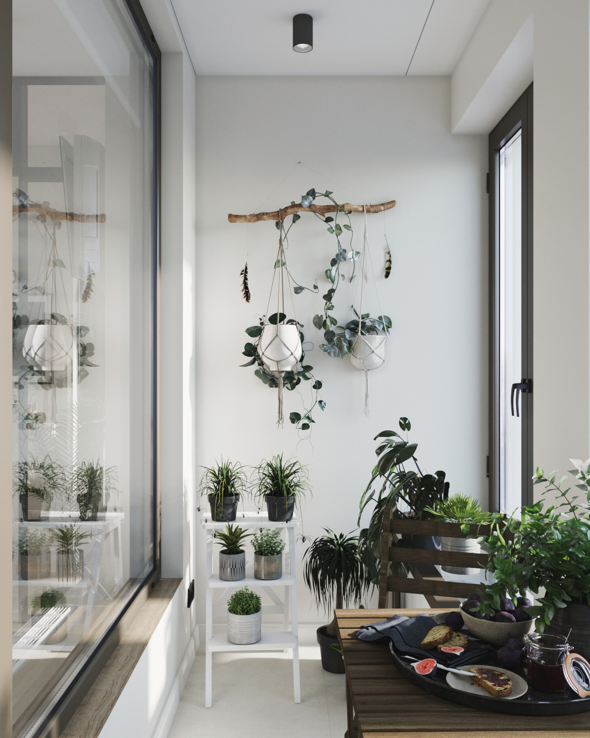 Под тенью пальмы на берегу Финского залива