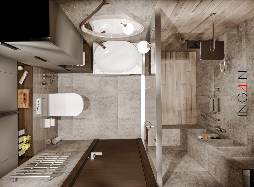 Санузел с душем