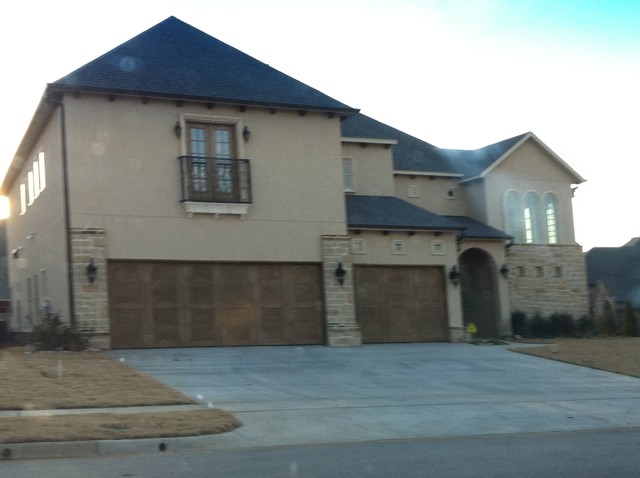 Custom Residence in Bixby, Ok middelhavsstil-hus-og-facade