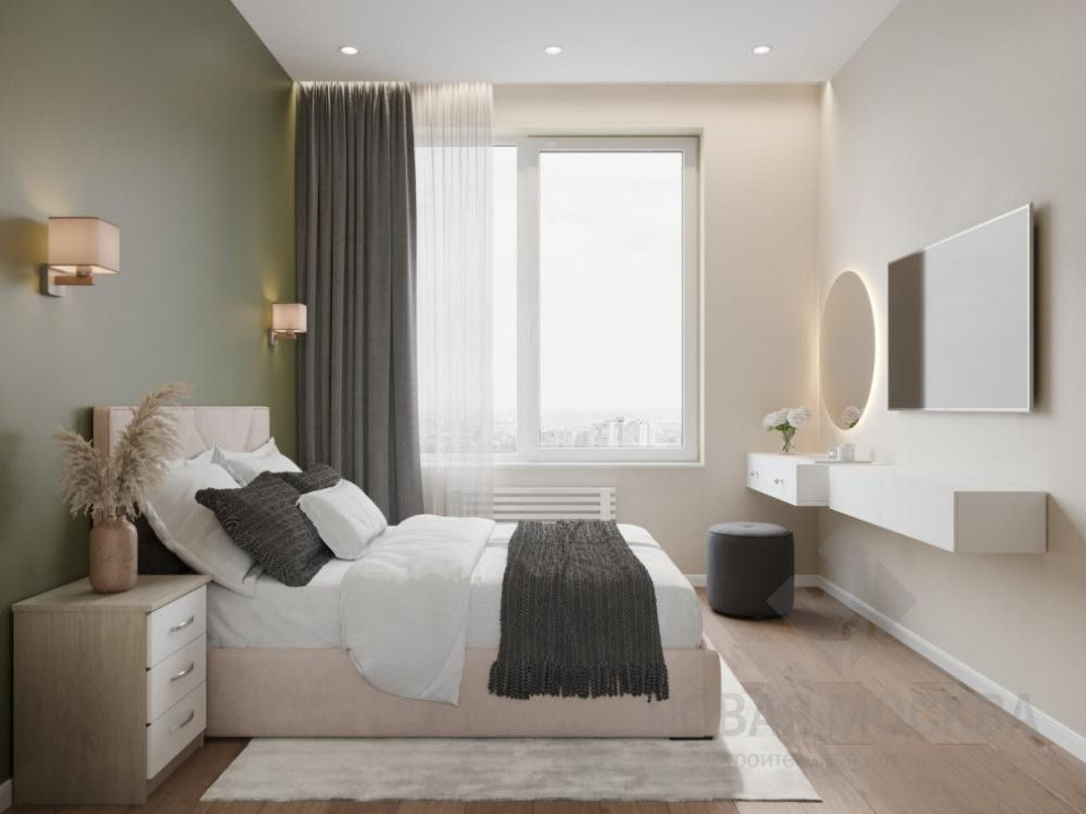 Дизайн-проект однокомнатной квартиры 40 кв.м в ЖК «Москва А101»