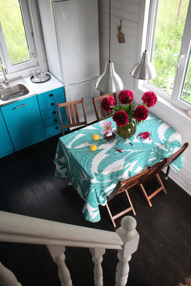 Интерьер летнего дома в Подмосковье со средиземноморским настроением