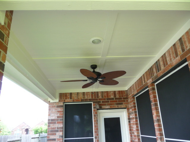 Patio Cover Ceiling Options Traditional Patio Houston