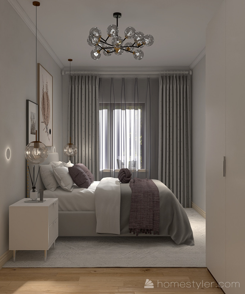 Спальня в стиле неоклассика