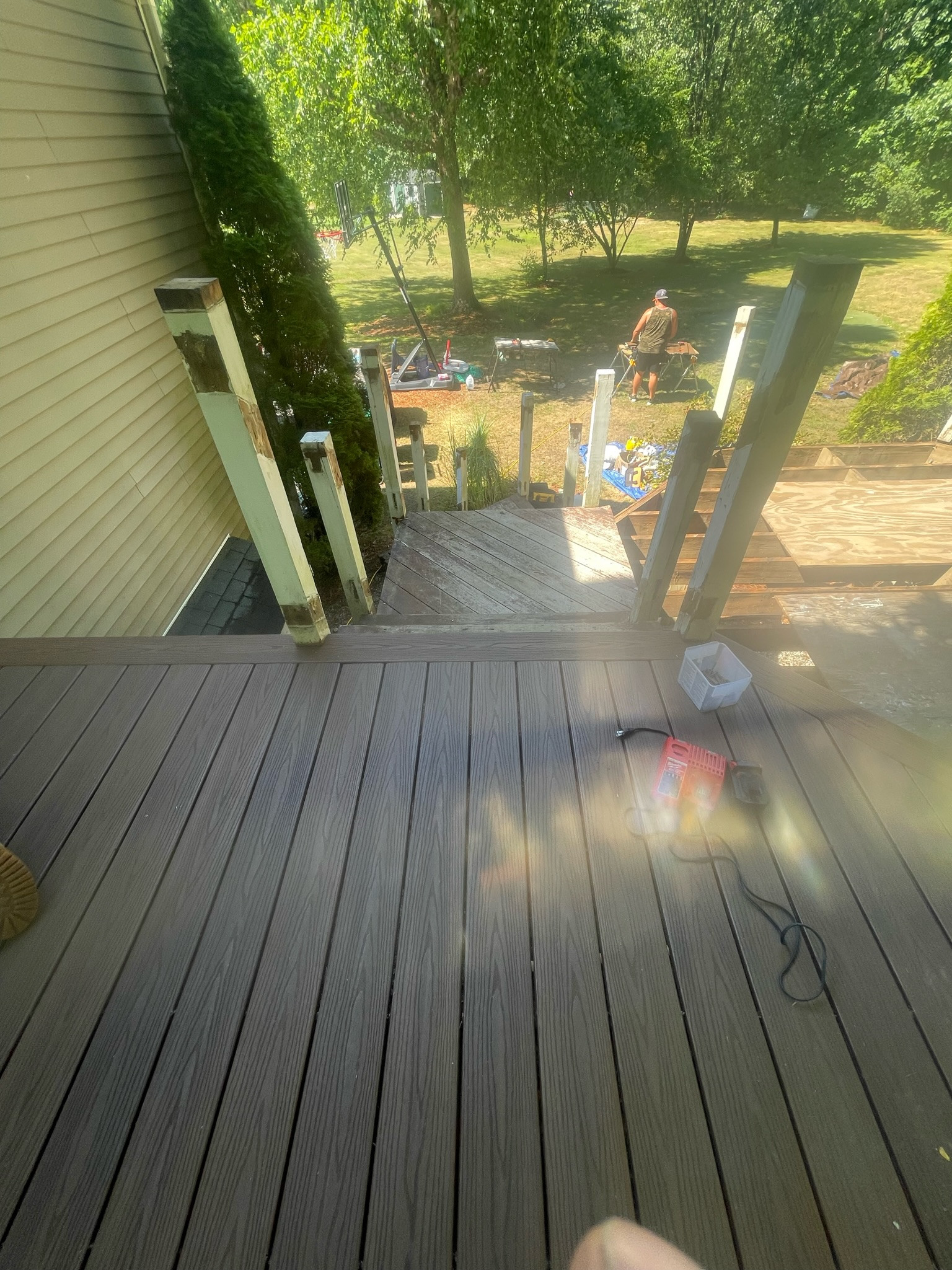 Double Octagon Customized Deck Replacement