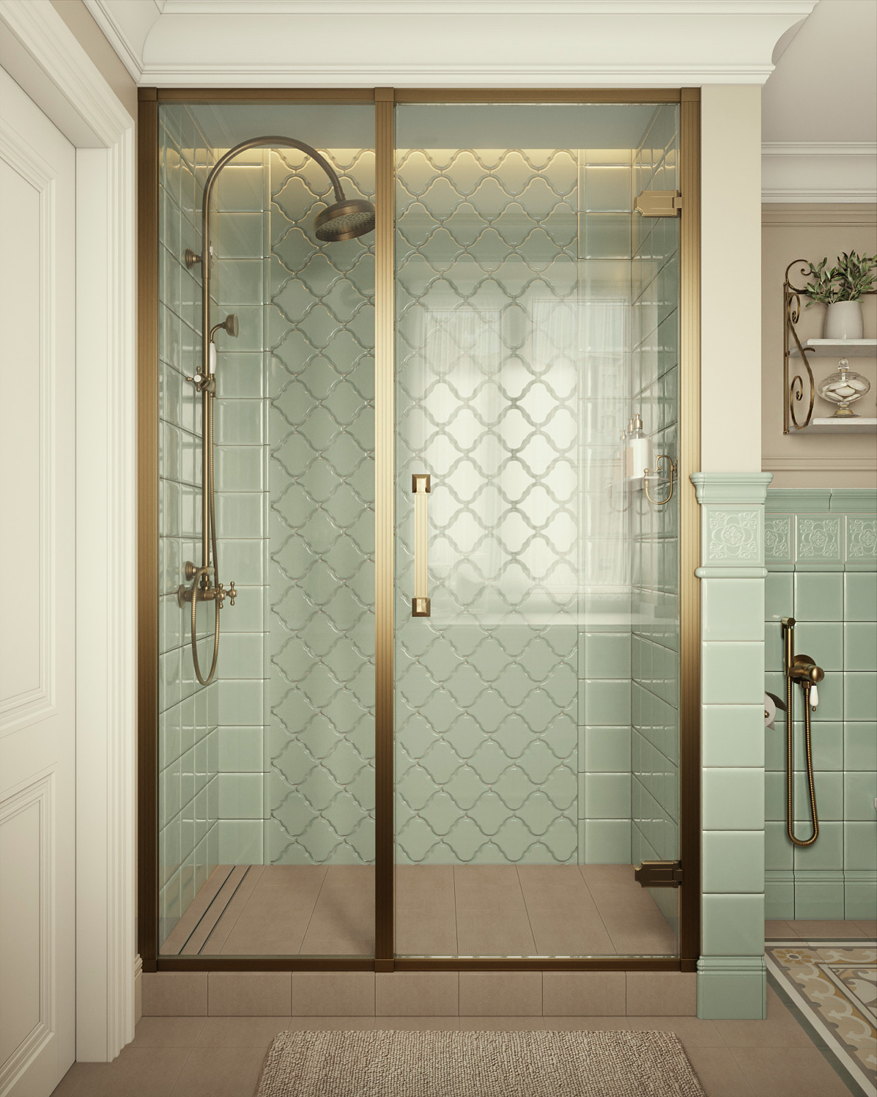 Дом в стиле прованс г. Бирюч (80 кв.м.)