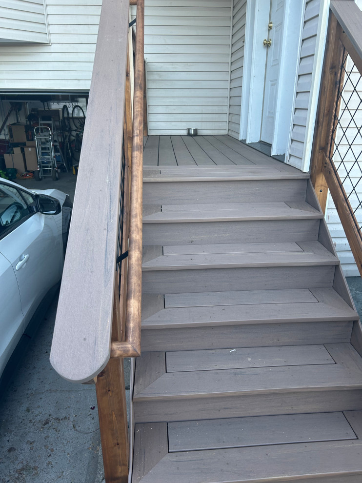 Deck and front entry