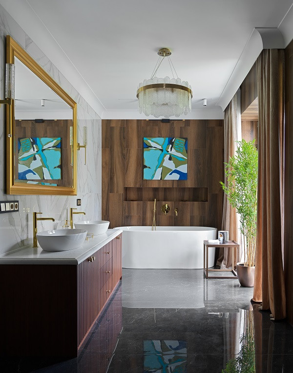 Картины в ванной комнате