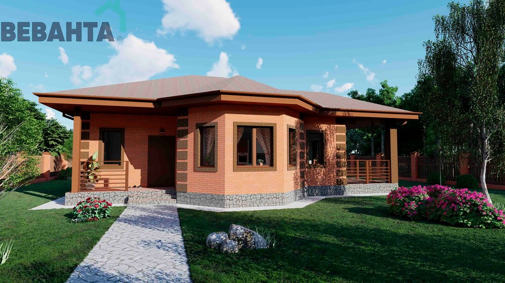 Загородный дом по проекту "Шери"