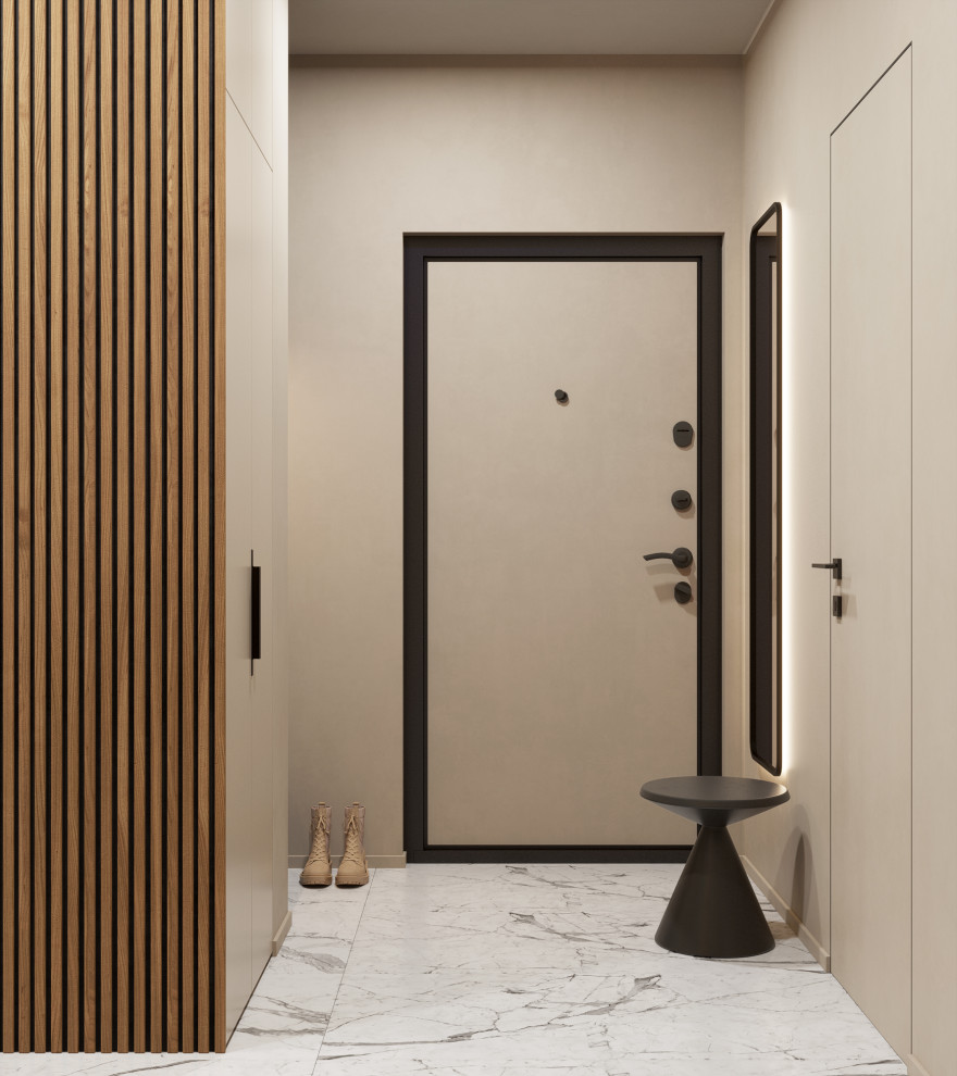 Мини-двушка 43 м кв. со спальней на балконе