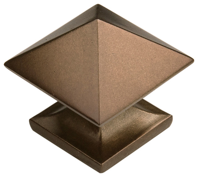 Tranquility Round Knob Finish Veneti Bronze with Light Almond