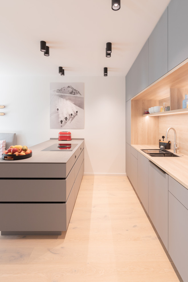 This is an example of a scandinavian kitchen in Other.