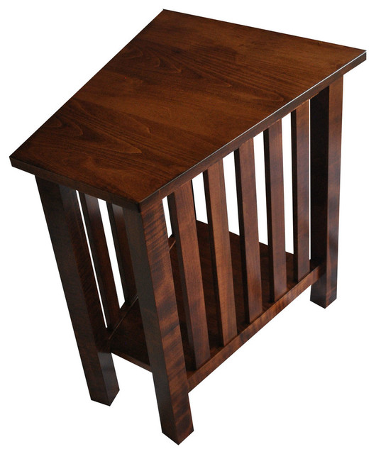 Standard Finish Mission Wedge Table Side Tables And End
