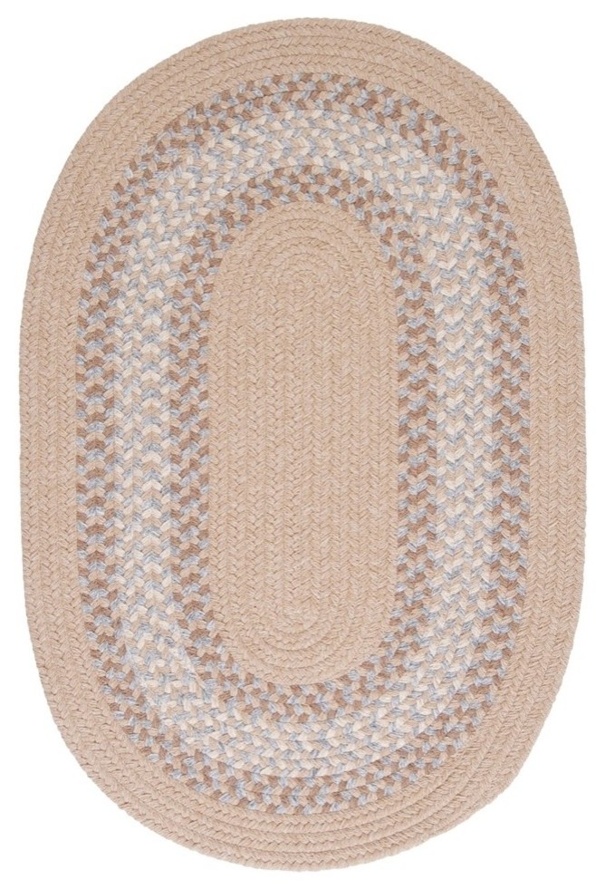 Colonial Mills North Ridge NG89 Oatmeal Traditional Area Rug, 2'x8