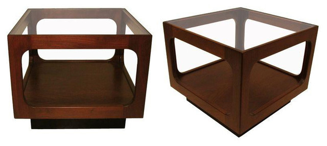 John Keal For Brown Saltman Side Tables A Pair