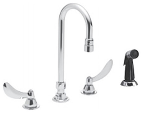 Delta 27c1 27c2 2 Handle 8 Below Deck Mount Faucet With Hose