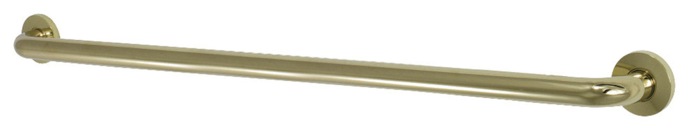 Kingston Brass 30" X 1-1/4" OD ADA Grab Bar, Polished Brass
