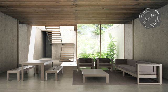 Modern Outdoor Sofa Lounge: Gandia Blasco Na Xemena Outdoor 2-Seater Sofa