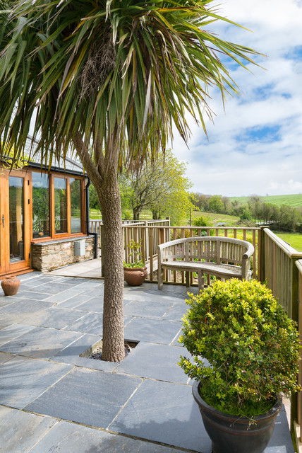 Marwell Cross Gardens landstil-terrasse