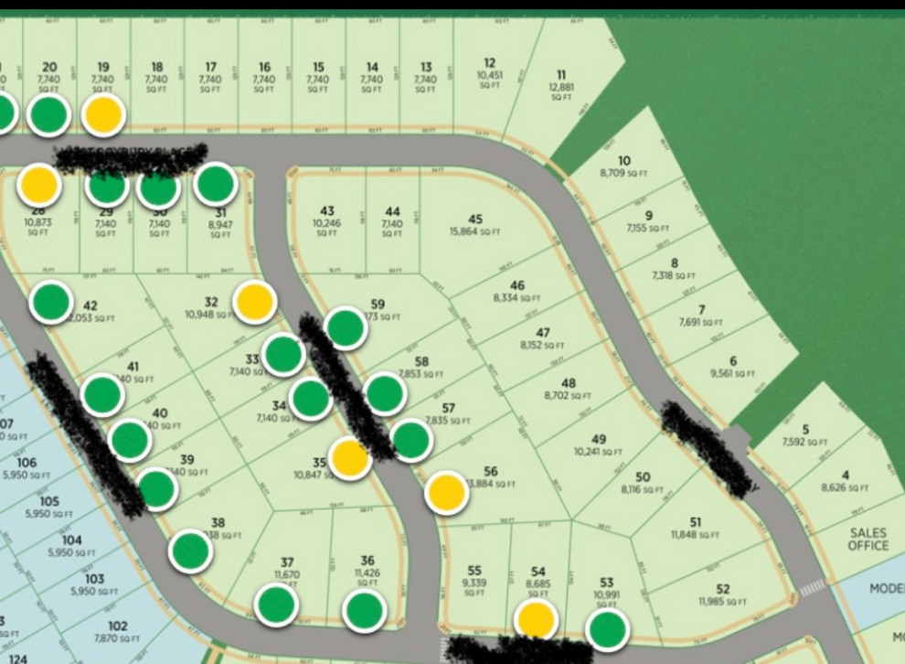 Lott Map Which lot would you choose?