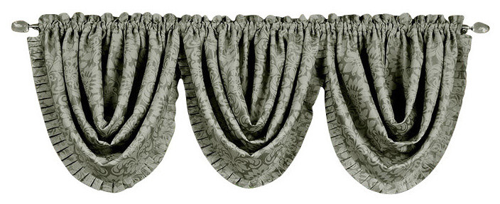 Sutton Waterfall Valance, Sage