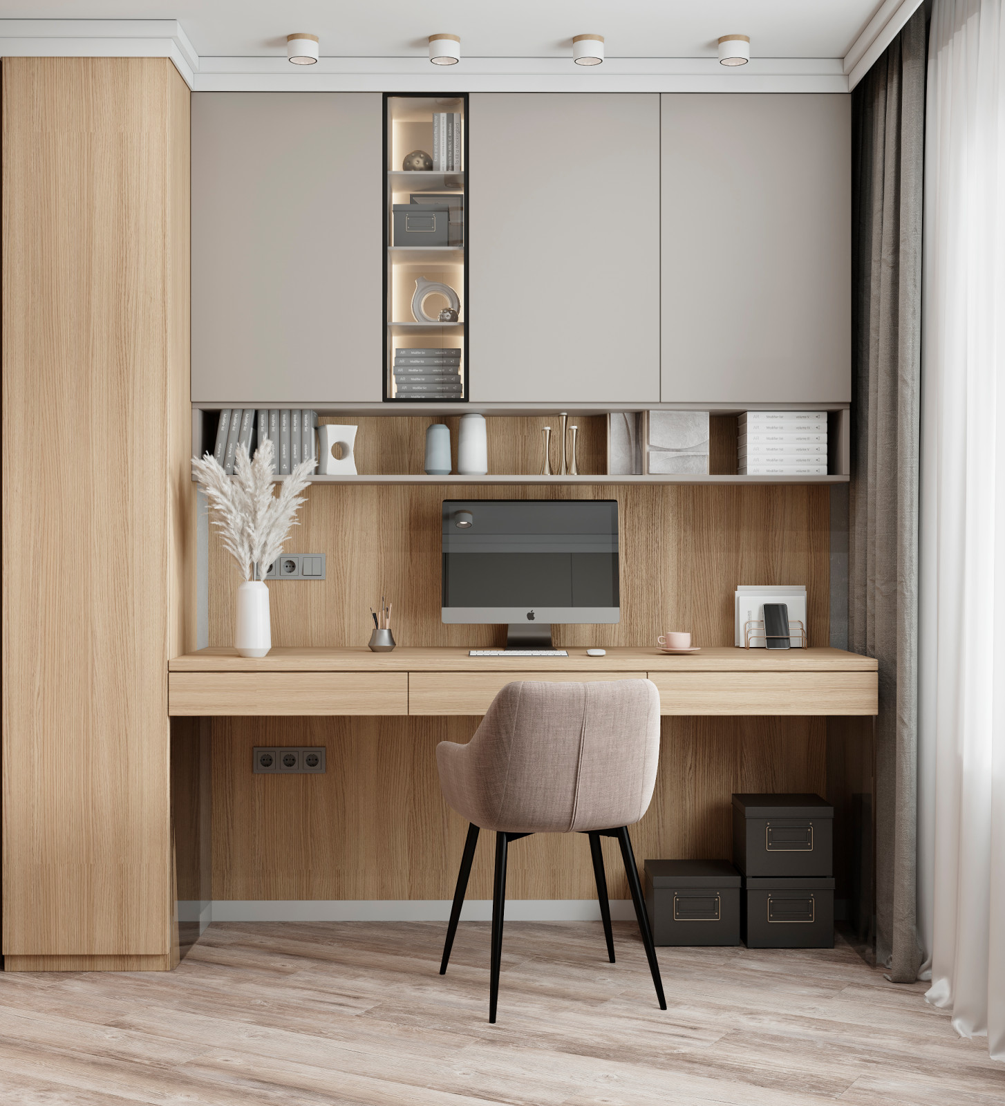 Квартира минимализм для небольшой семьи