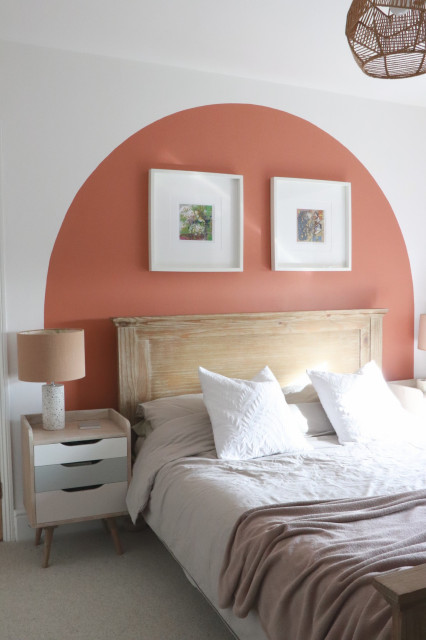 Modern Boho Bedroom-Cornwall farmhouse-bedroom