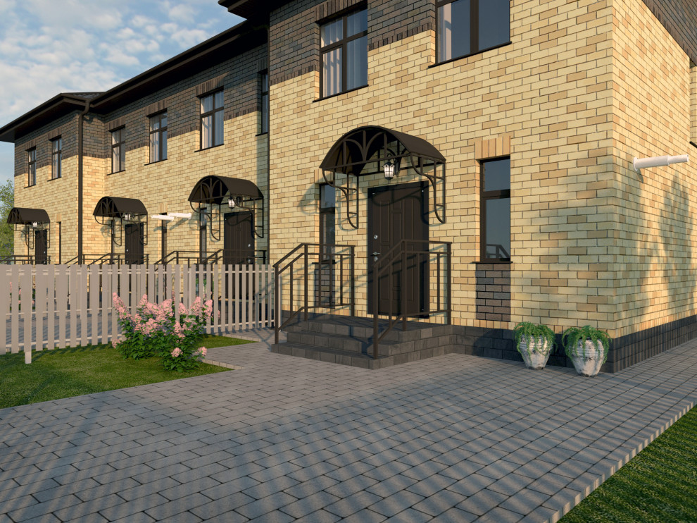 Проект таунхауса в п. Экодолье