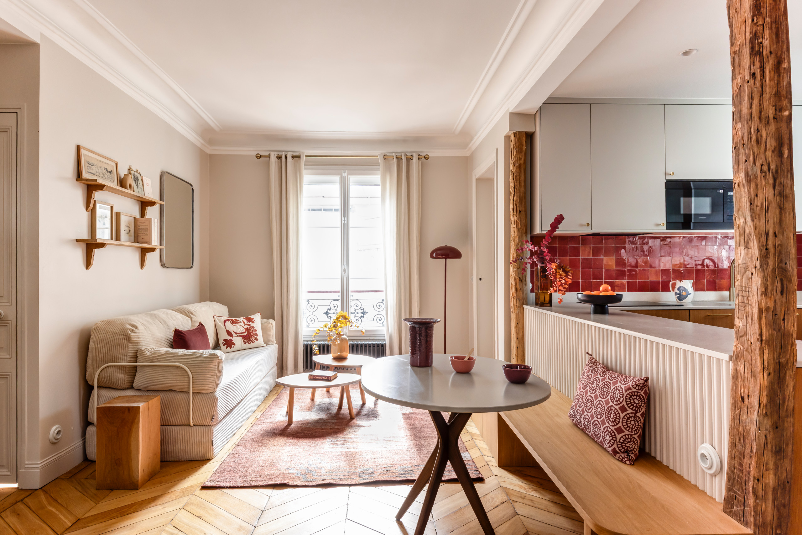 Transformer les usages d’un appartement parisien de 63 m² – Paris 10e