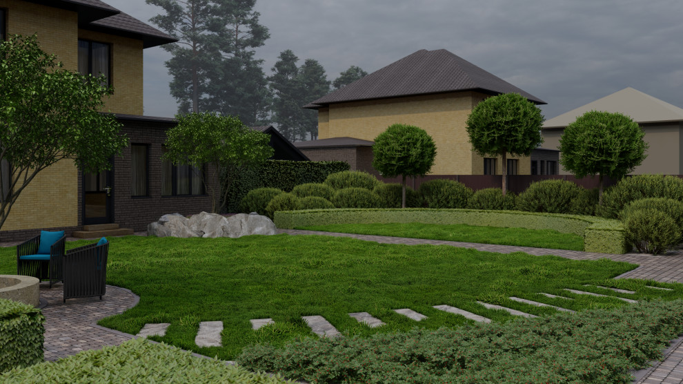 Частный сад «Круги на воде»