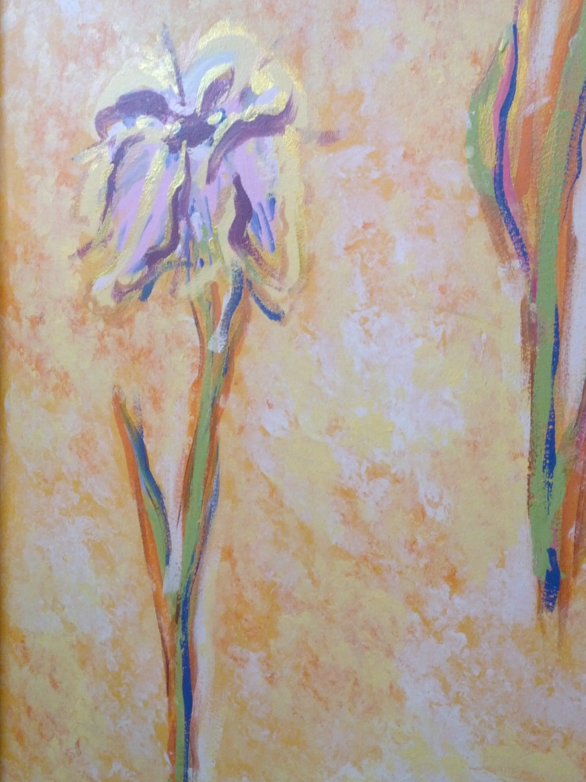 Specialty Painting Golla Center Detail of Flowers