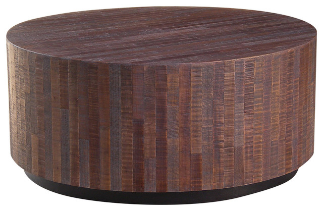 Block Cylinder Meranti Coffee Table Tables By Indopuri