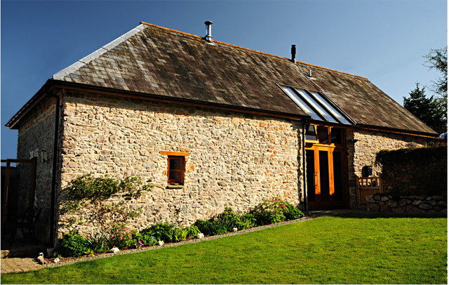 Barn Conversion, Devon contemporary-exterior
