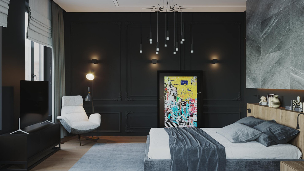 Современный лофт для молодой семьи